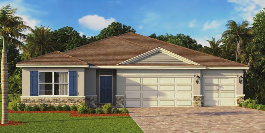 Covington exterior rendering